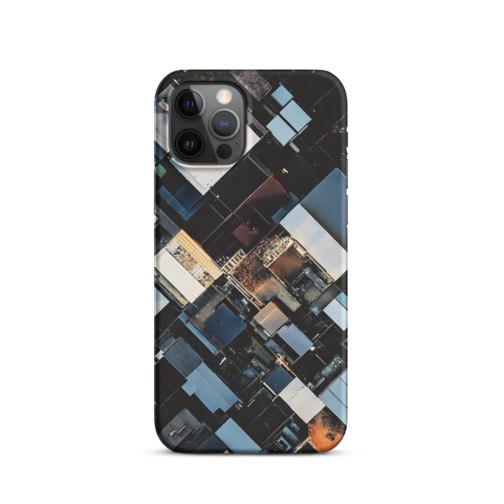 Urban Mosaic from Above | Phone Case |  12 Pro | Snap Case | Matte