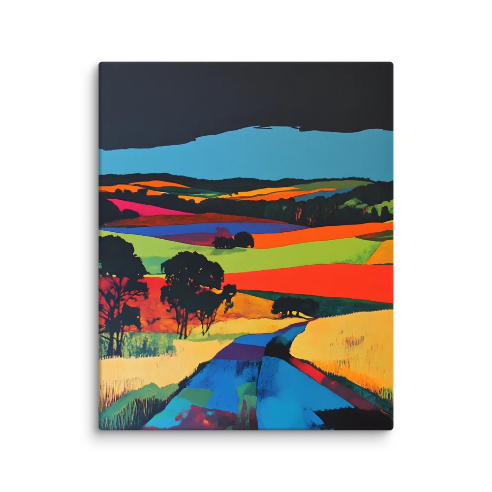 Vibrant Countryside | Canvas | 24″×30″