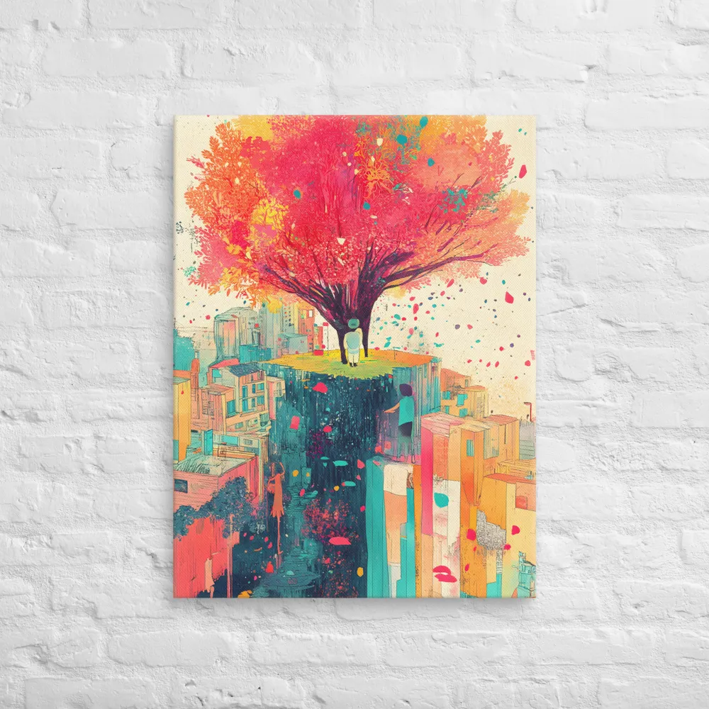 Whispers of Urban Dreams | Canvas | 24″×32″