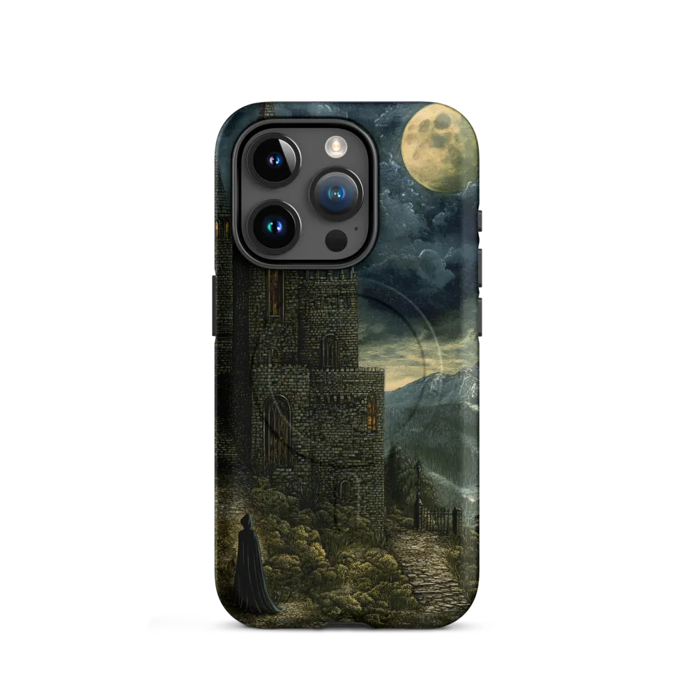 Whispers of the Moonlit Castle | Phone Case |  15 Pro | MagSafe® Tough Case | Matte