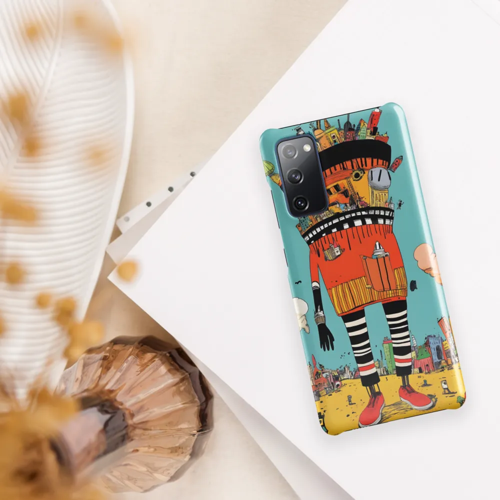 Urban Fantasia: A Whimsical Encounter | Phone Case |  S20 FE | Snap Case | Glossy