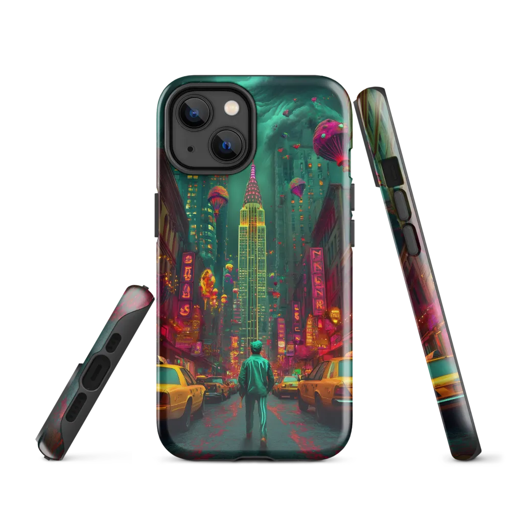 Neon Dreams: A Surreal Urban Journey