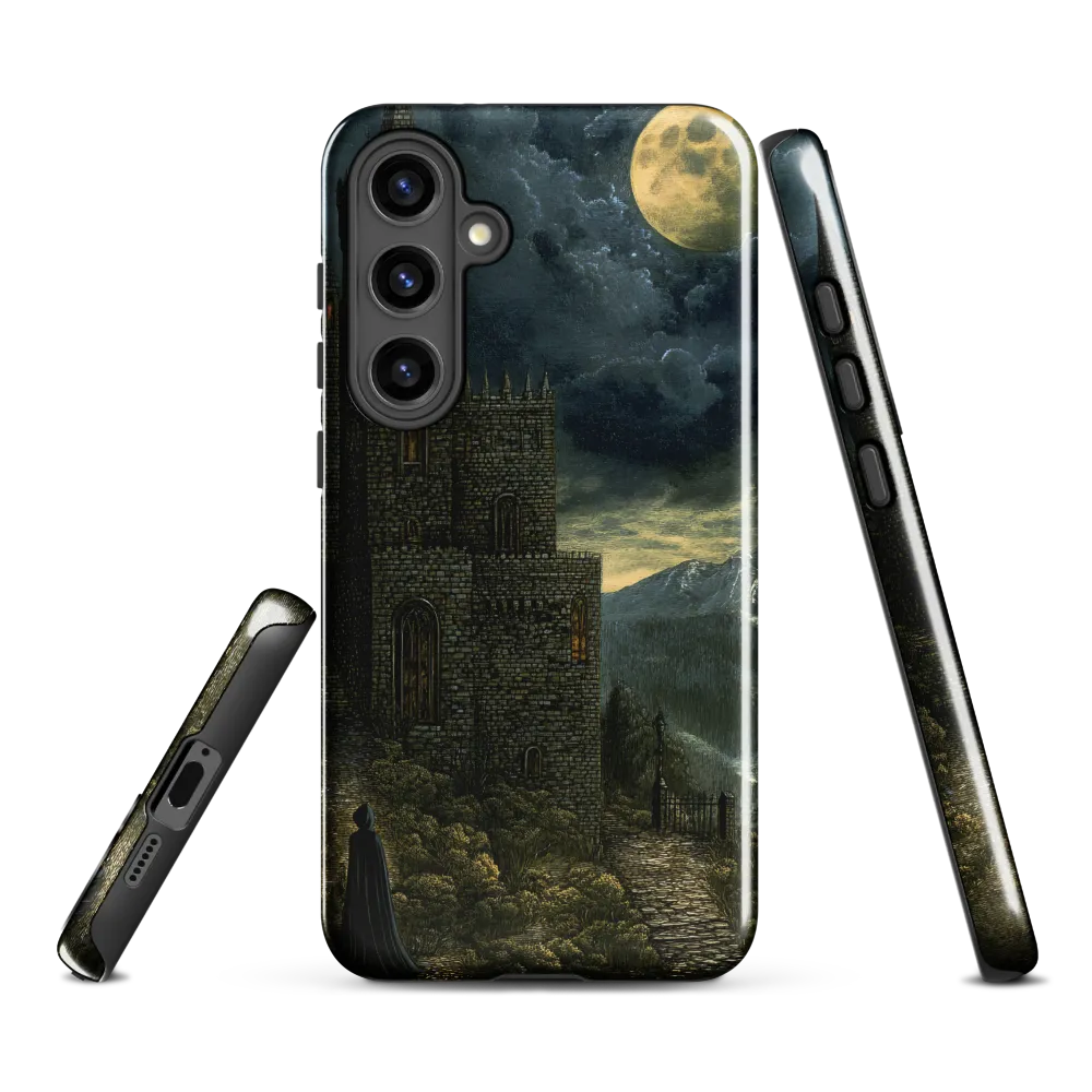 Whispers of the Moonlit Castle | Phone Case |  S24 Plus | Tough Case | Glossy