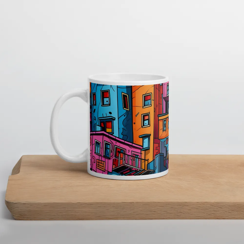 Urban Kaleidoscope | Mug with White inside | 11 oz