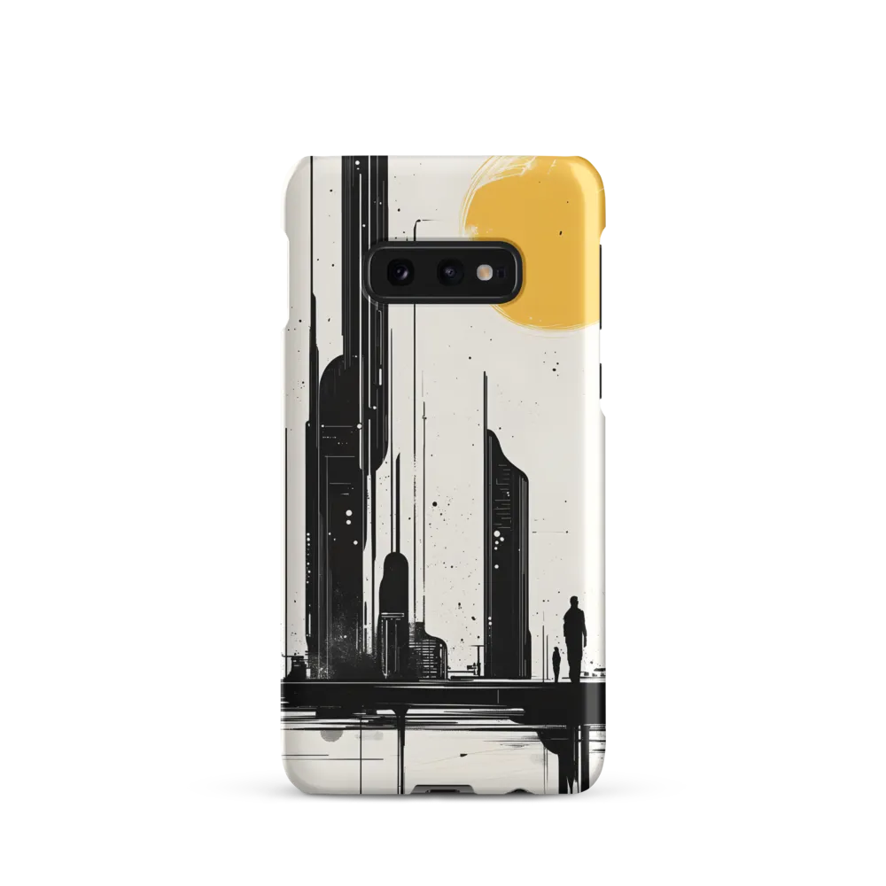 Contemplation in the City of Tomorrow | Phone Case |  S10e | Snap Case | Matte