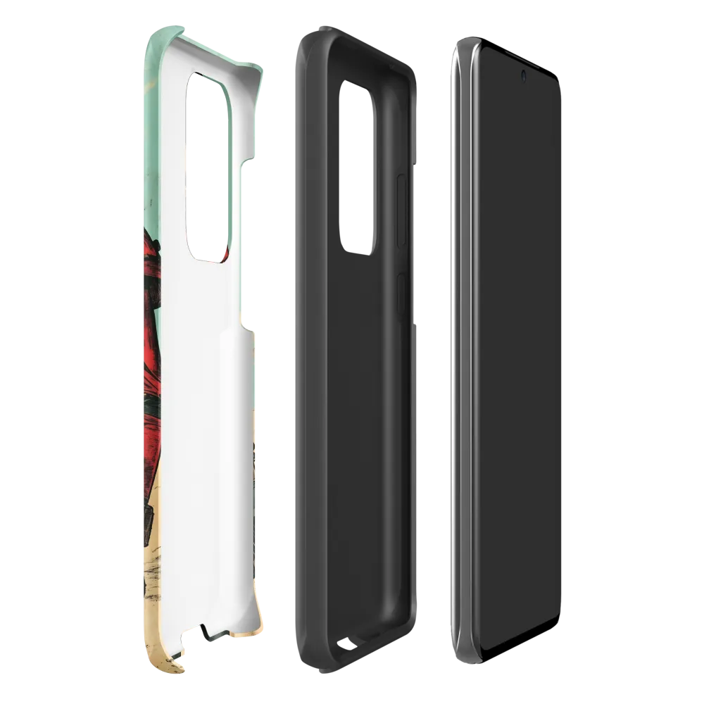 Futuristic Explorer: A Steampunk Adventure | Phone Case |  S20 Ultra | Tough Case | Matte