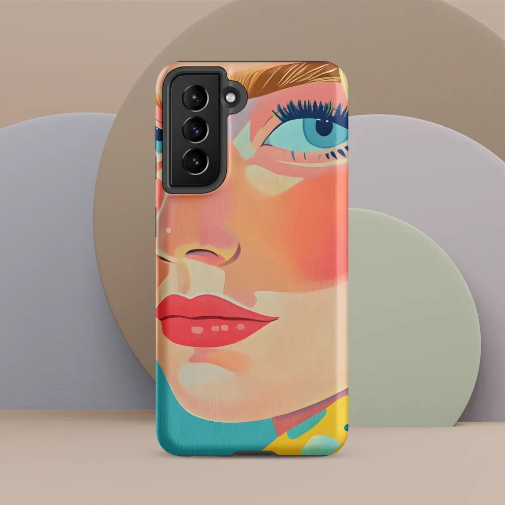 Vibrant Elegance: A Pop Art Portrait