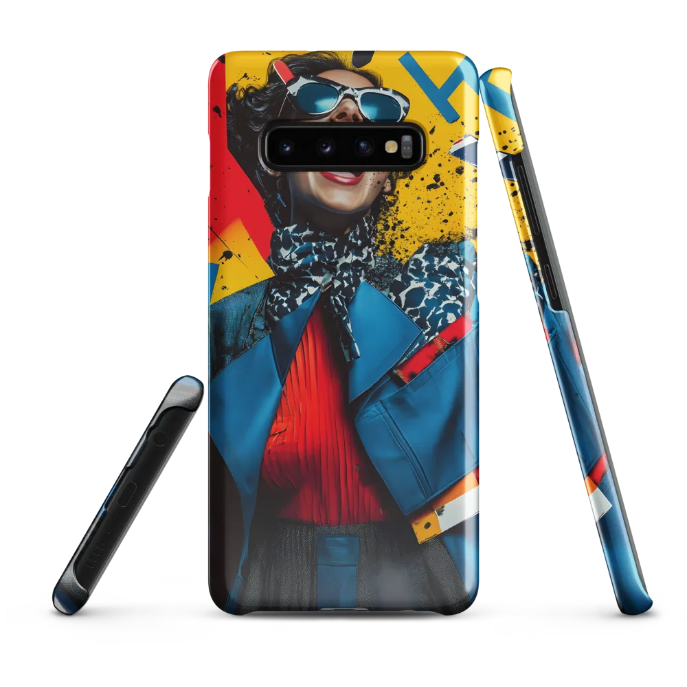 Vibrant Expressions of Fashion | Phone Case |  S10 Plus | Snap Case | Glossy