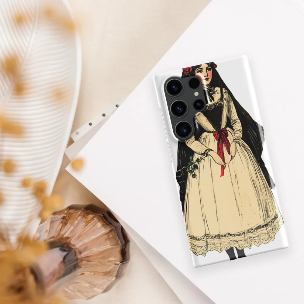 Elegance in Tradition: A Folk Portrait