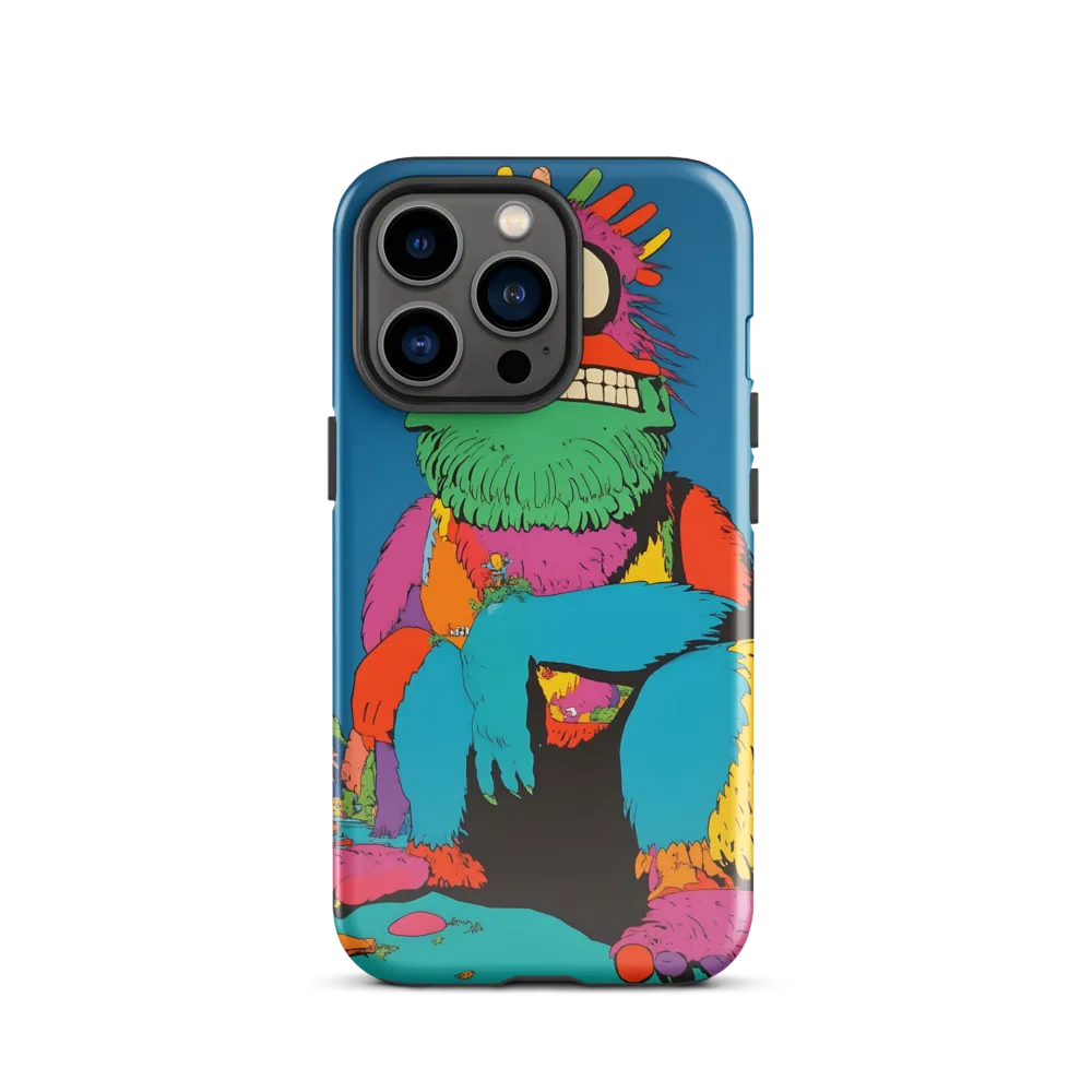 Whimsical Giant: A Playful Monster Encounter