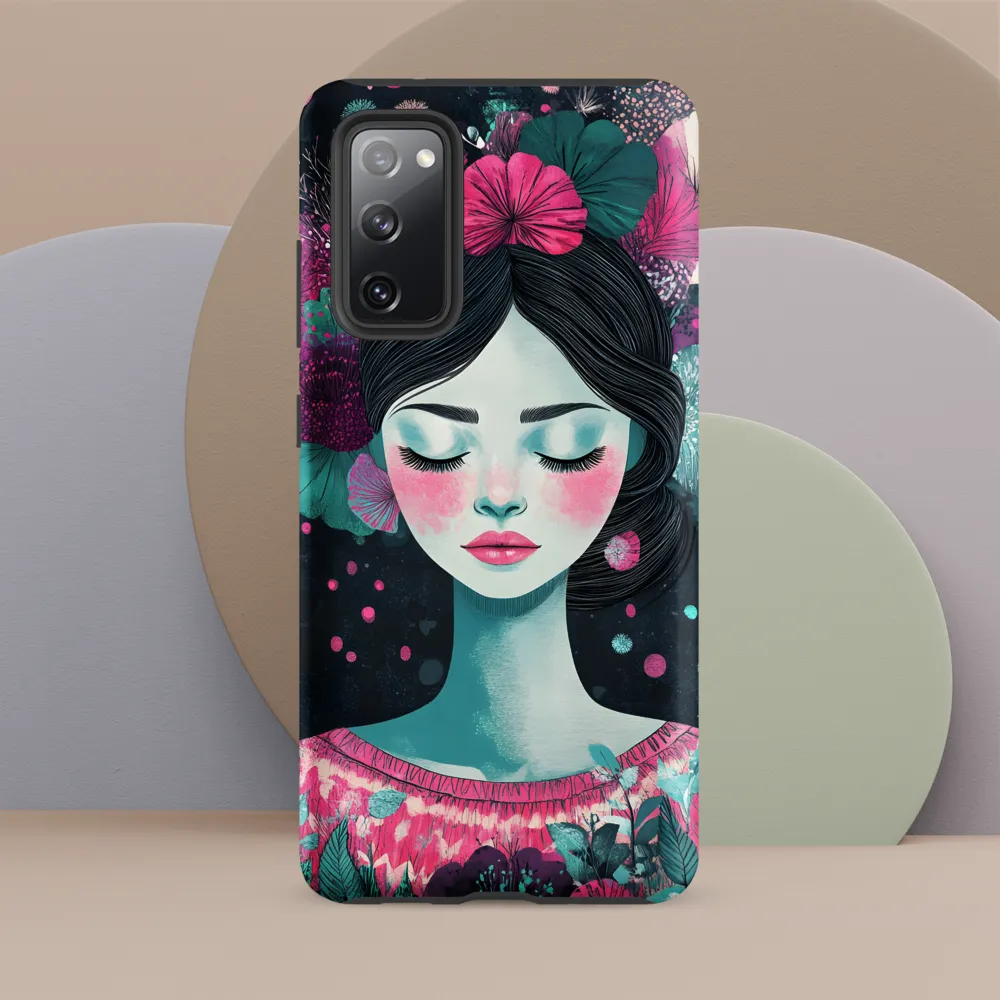 Embrace of Floral Serenity