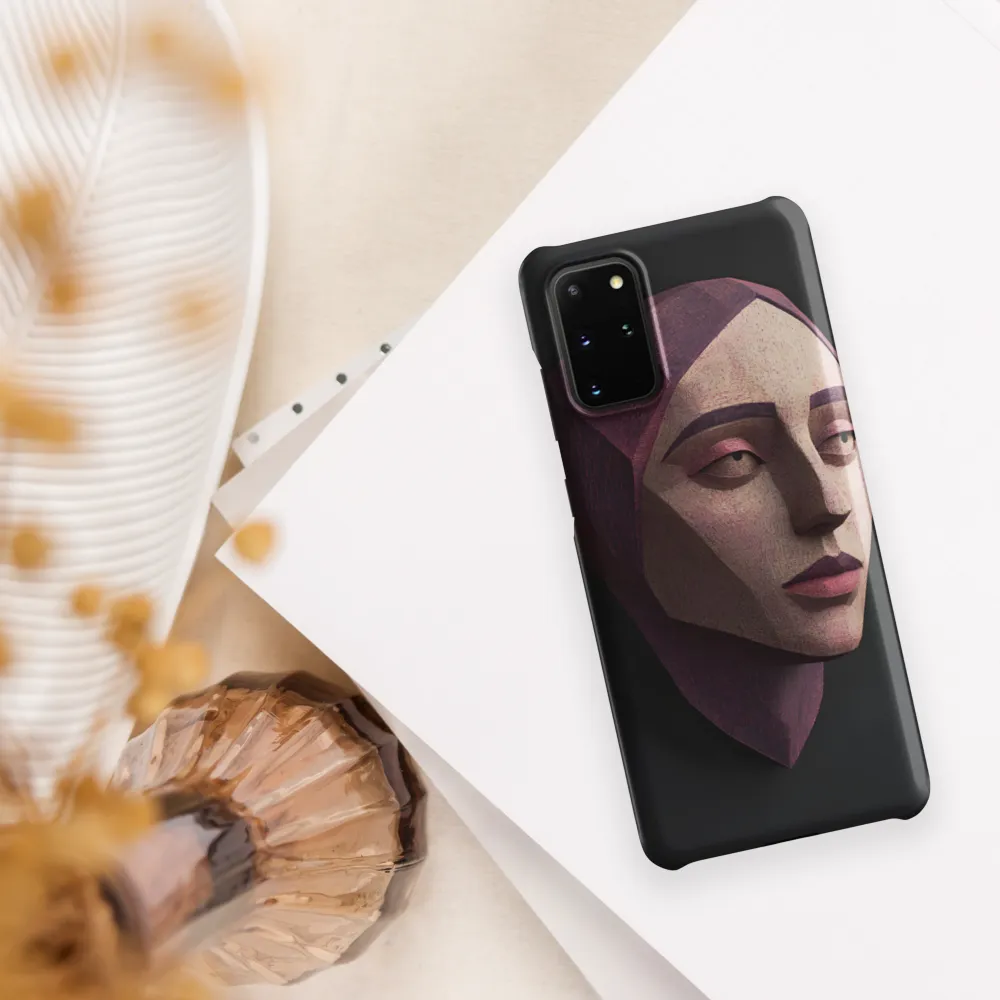 Geometric Elegance: A Contemporary Portrait