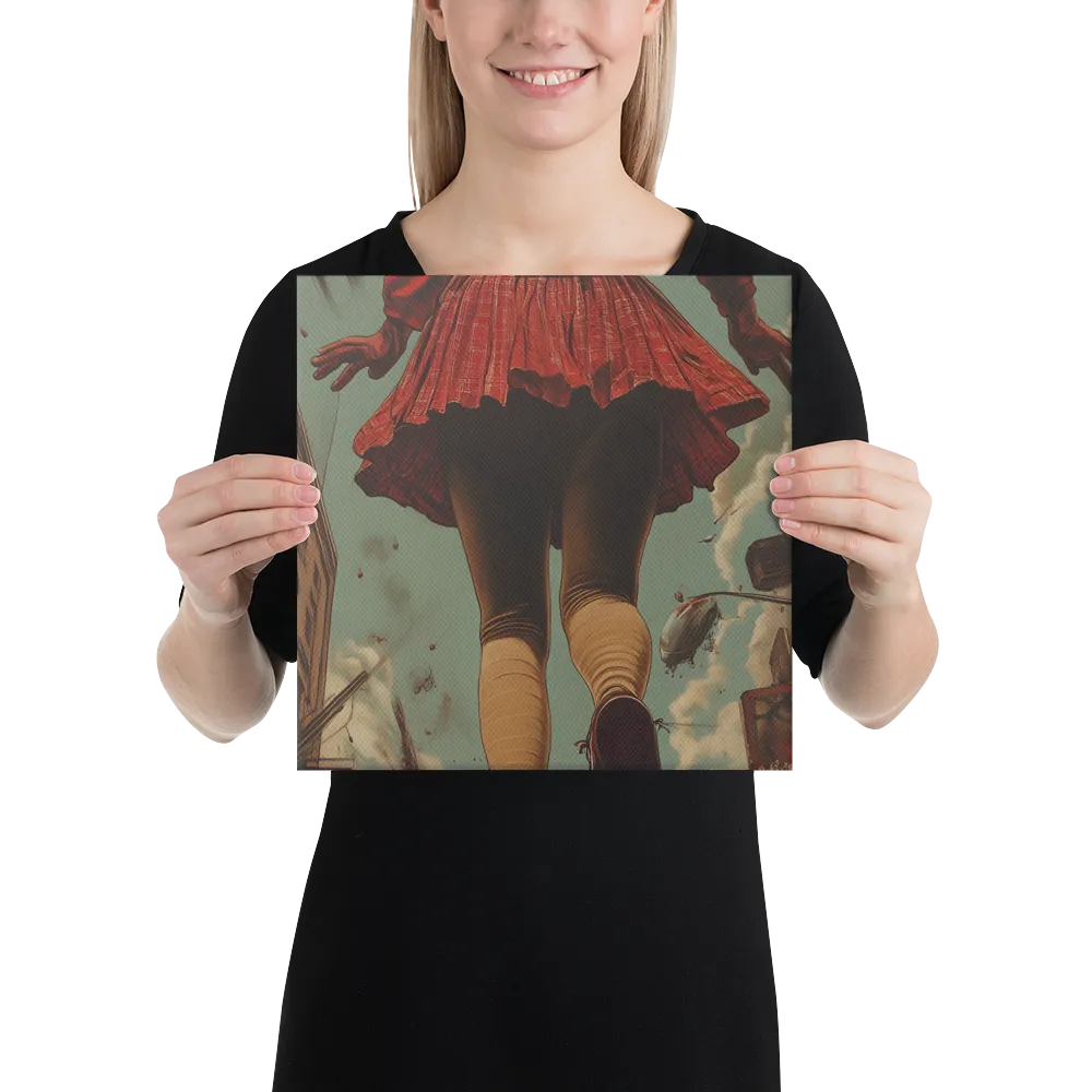 Flight of the Urban Dreamer | Canvas | 12″×12″