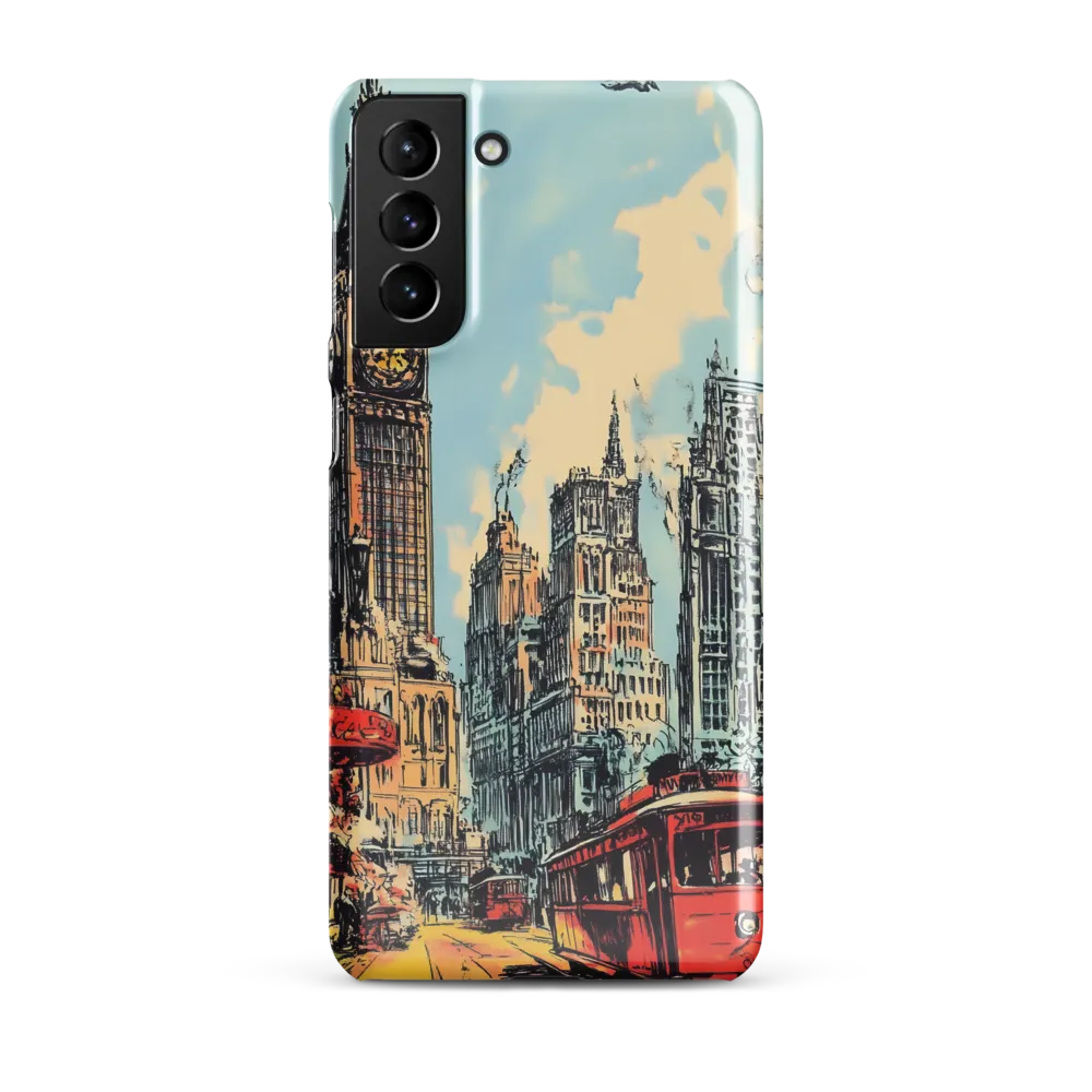 The Heartbeat of the City | Phone Case |  S21 Plus | Snap Case | Glossy