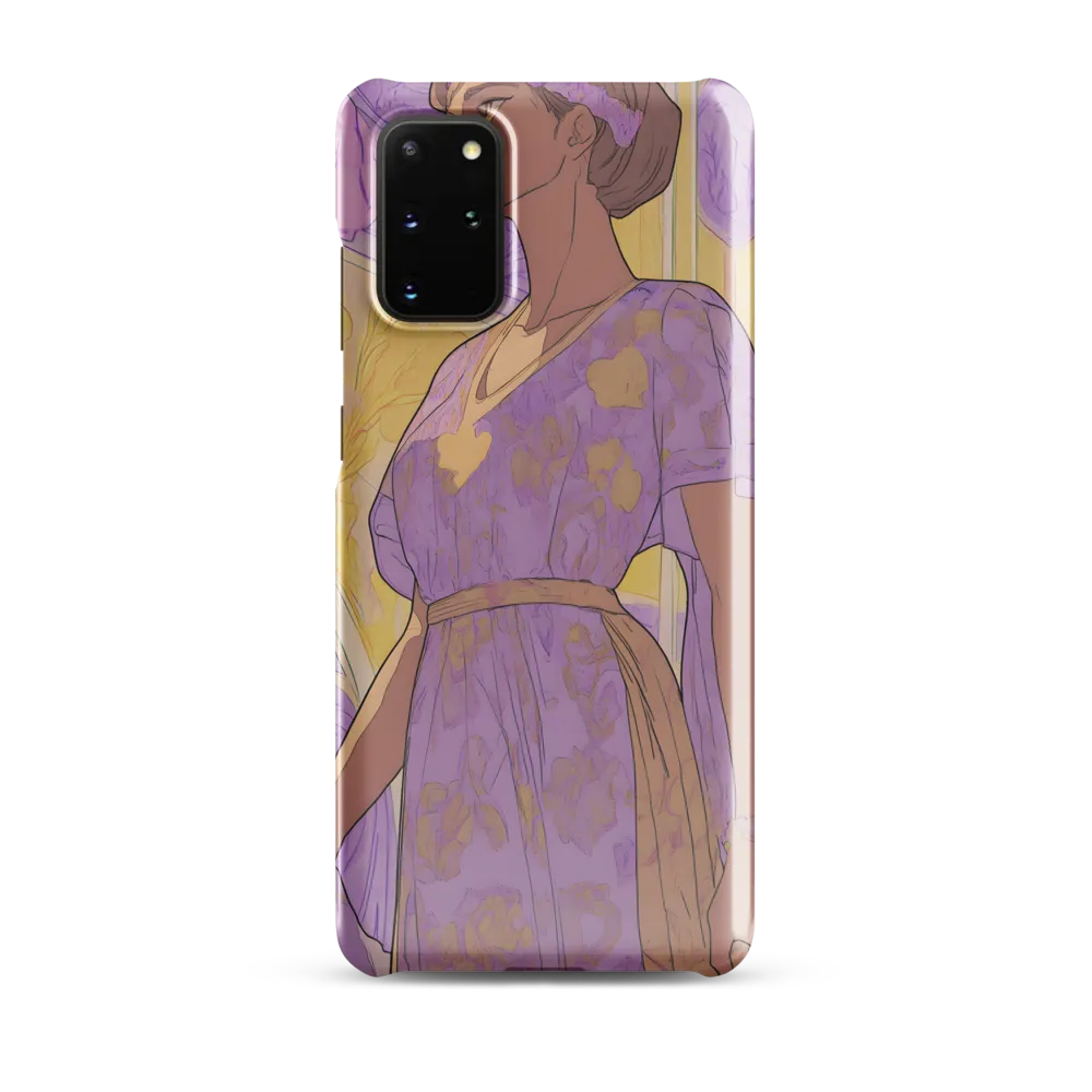 Elegance in Floral Harmony | Phone Case |  S20 Plus | Snap Case | Glossy