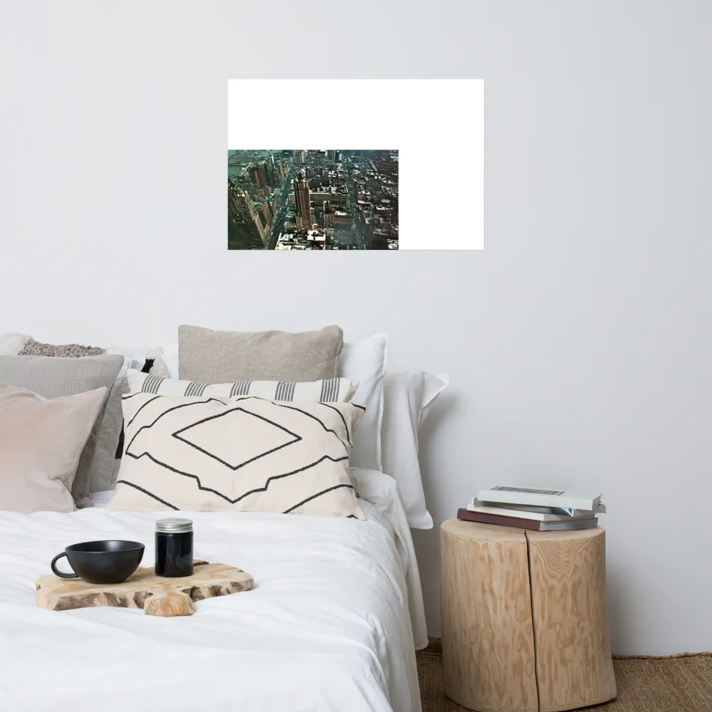 Aerial Symphony of Urban Life | Poster | 24″×36″