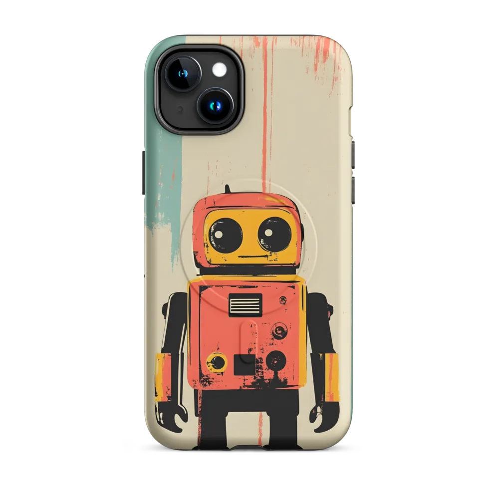 Retro Robot Charm