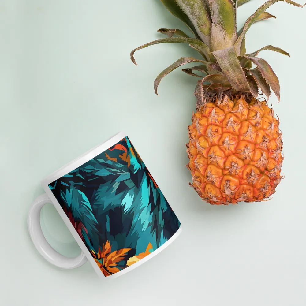 Wild Symphony: Abstract Tigers | Mugs | Multiple Sizes & Colors