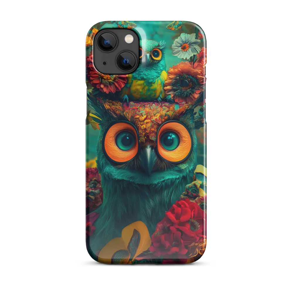 Majestic Harmony: The Floral Owl