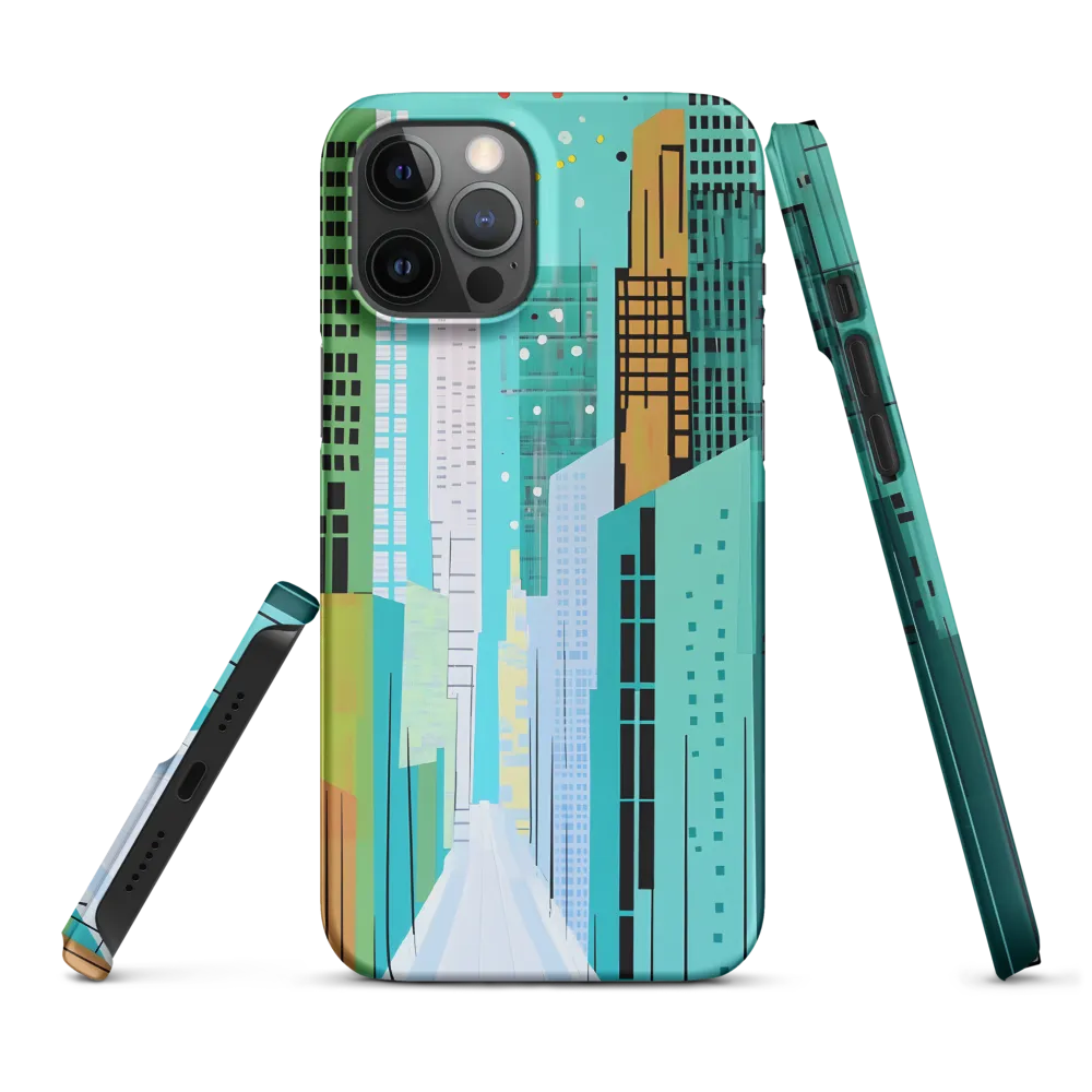 Urban Symphony in Turquoise