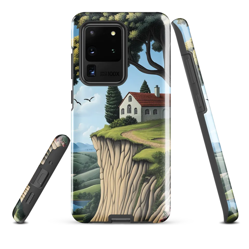 Cliffside Retreat | Phone Case |  S20 Ultra | Tough Case | Glossy