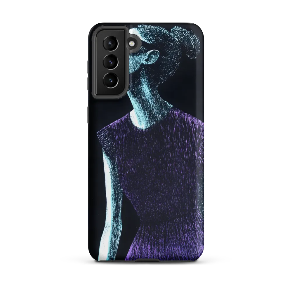 Contemplative Elegance | Phone Case |  S21 Plus | Tough Case | Matte