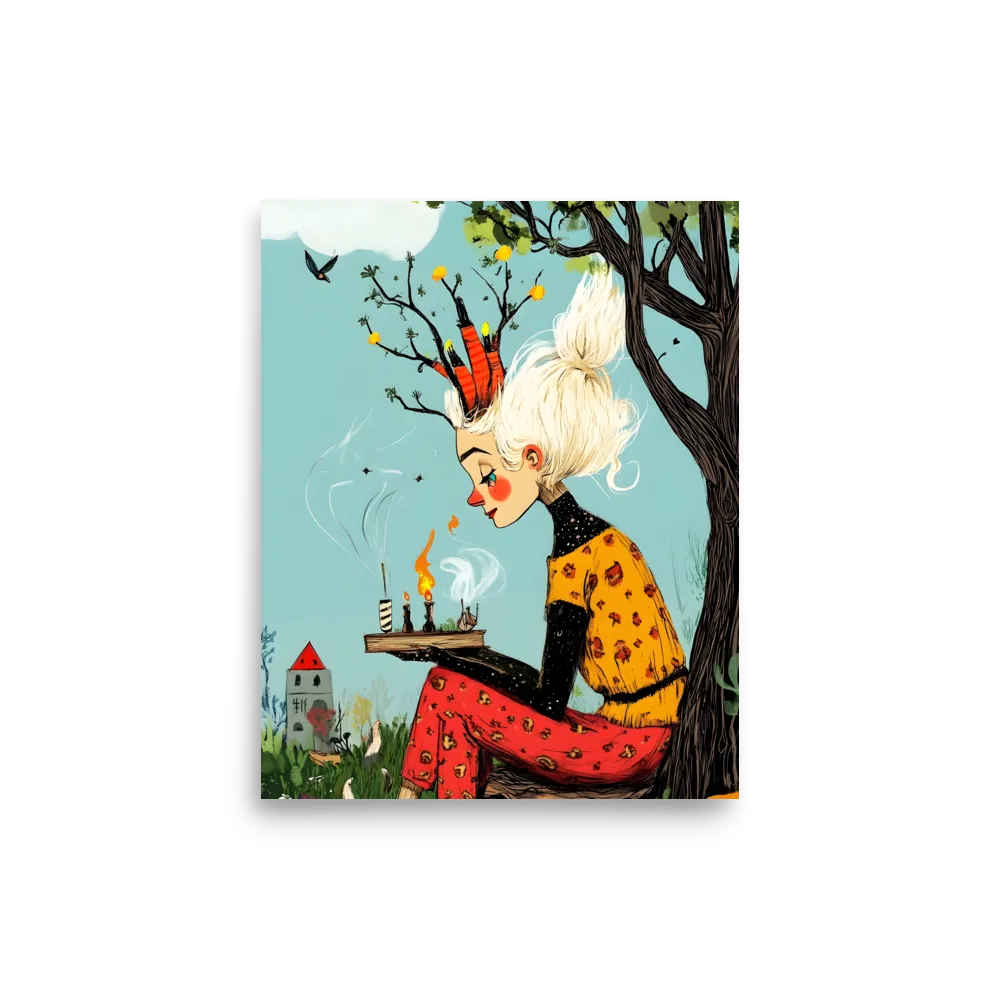 Whimsical Nature Girl