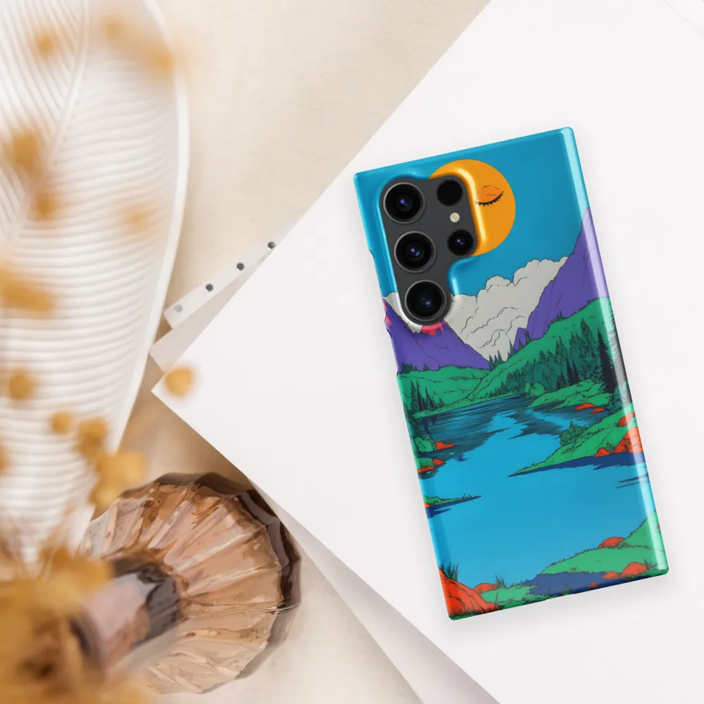 Whimsical Serenity in Vibrant Colors