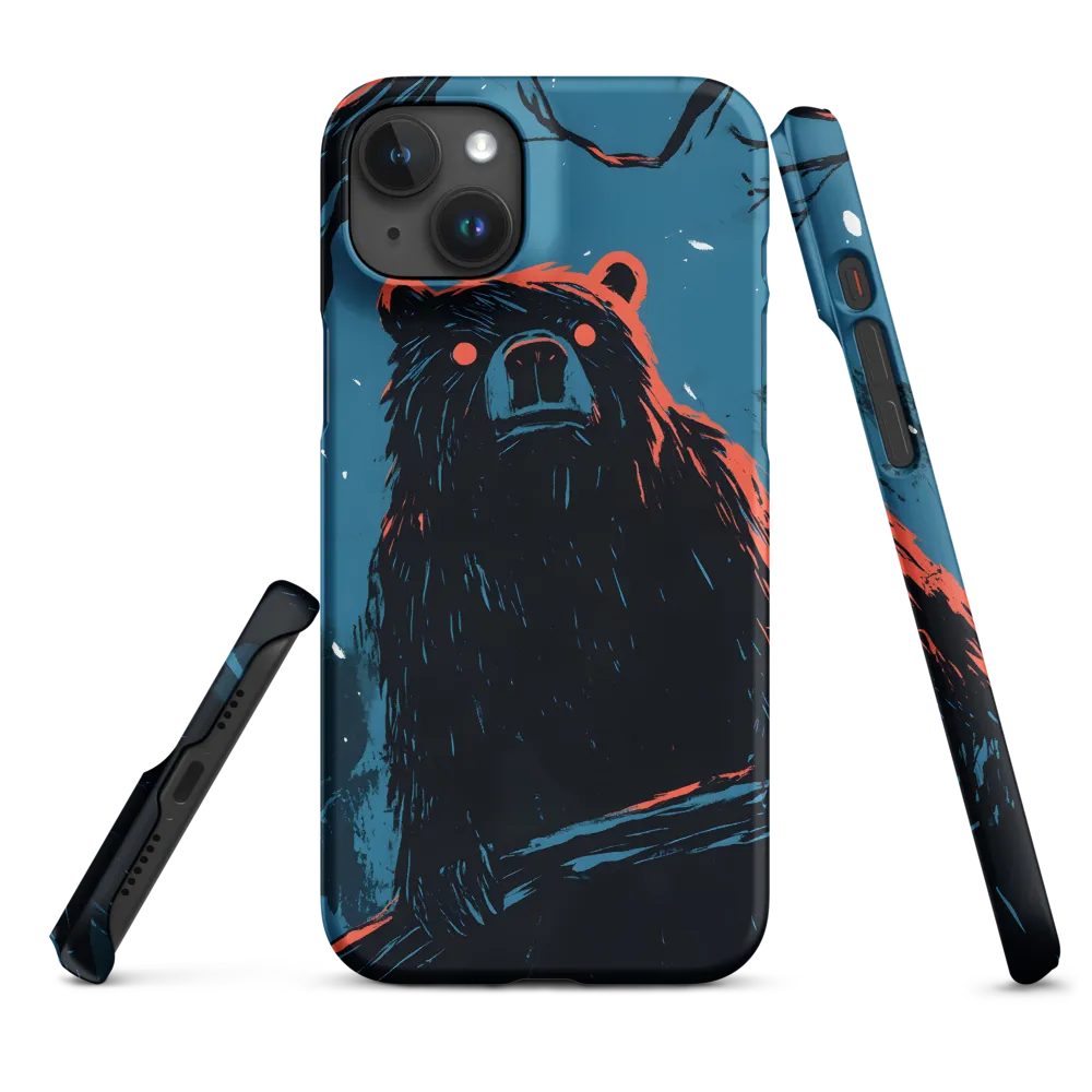 Eerie Majesty: A Bear in the Night