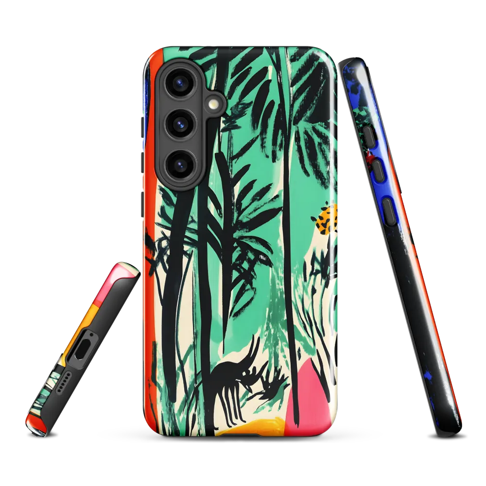 Whispers of the Jungle | Phone Case |  S24 Plus | Tough Case | Glossy