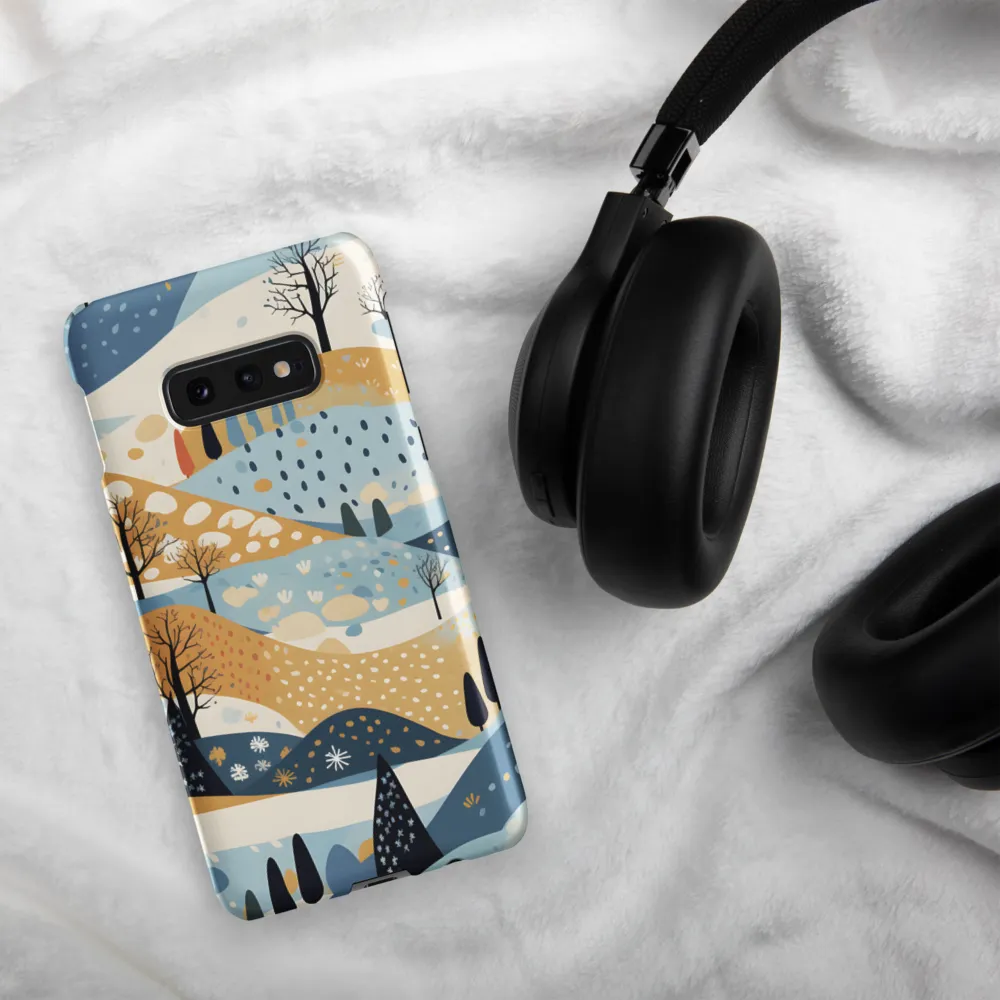 Whispers of a Playful Landscape | Phone Case |  S10e | Snap Case | Matte