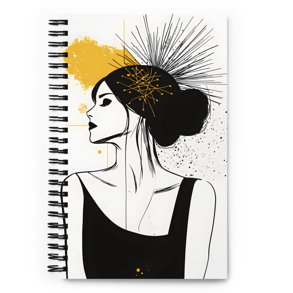 Ethereal Elegance | Spiral Notebook