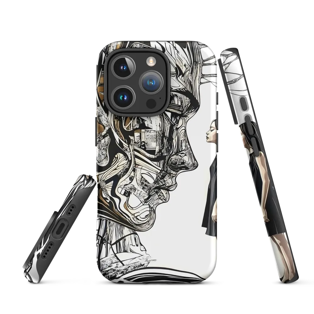Reflections of Duality | Phone Case |  16 Pro | Tough Case | Matte