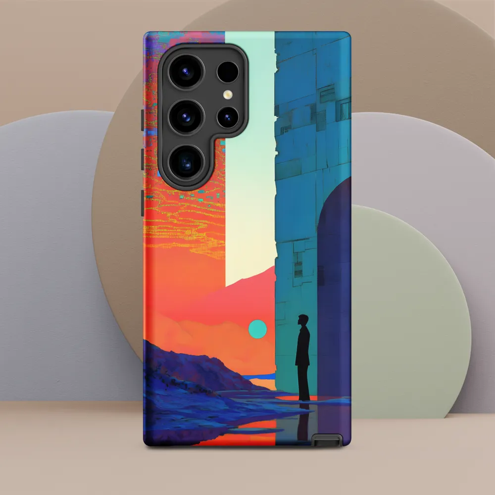 Solitude in an Infinite Dreamscape | Phone Case |  S24 Ultra | Tough Case | Matte