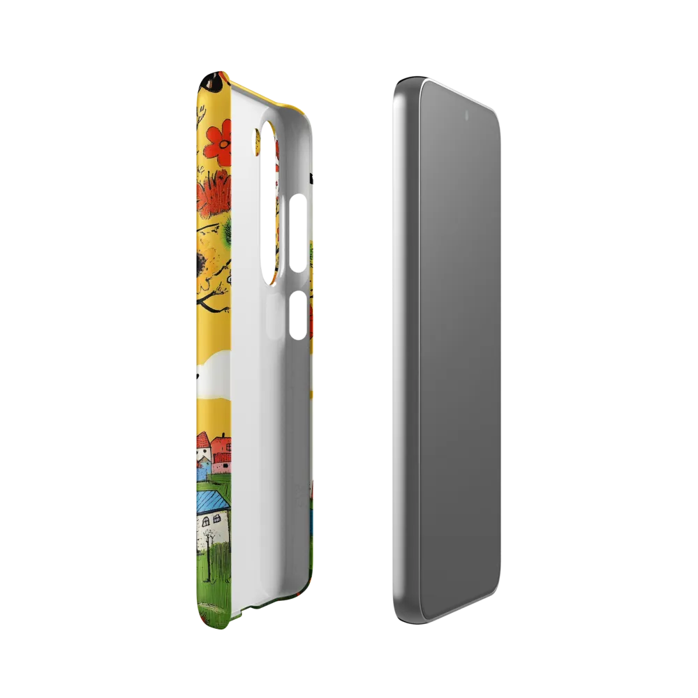 Whimsical Blooms of Life | Phone Case |  S23 | Snap Case | Matte