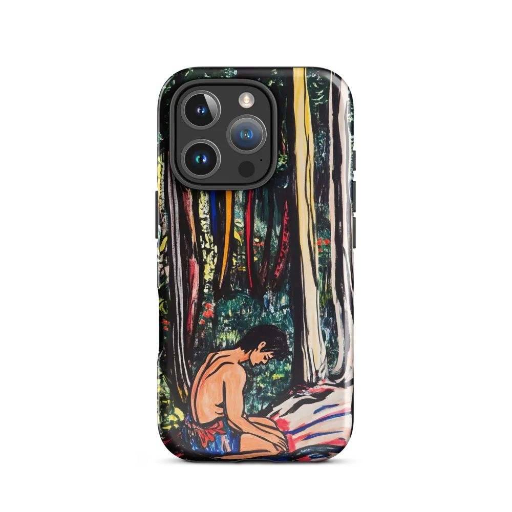 Contemplation in Nature | Phone Case |  16 Pro | Tough Case | Glossy