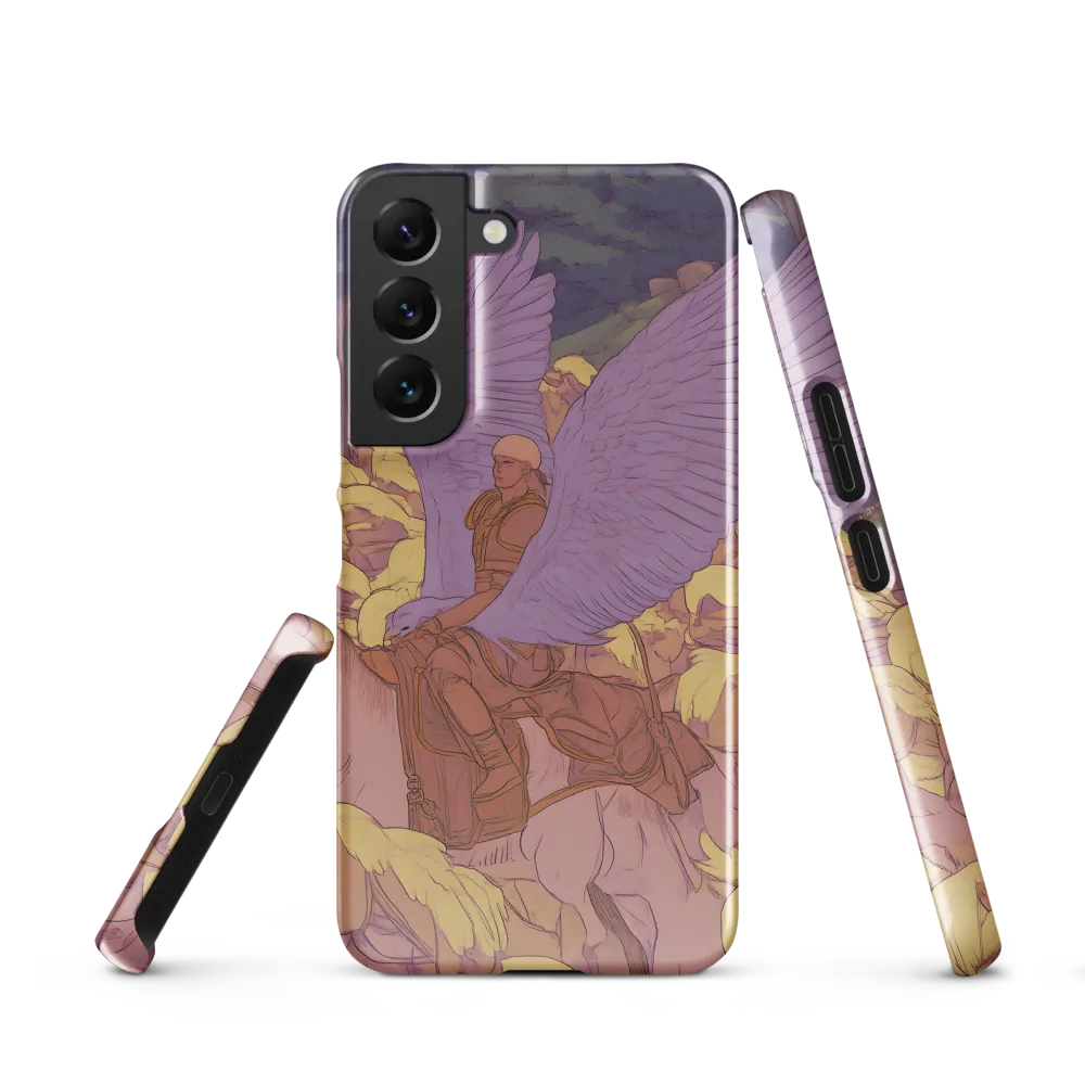 The Winged Guardian | Phone Case |  S22 | Snap Case | Glossy