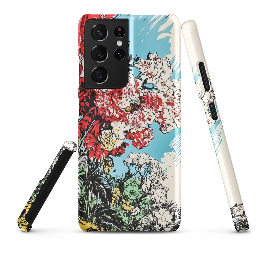Floral Symphony in Bold Colors