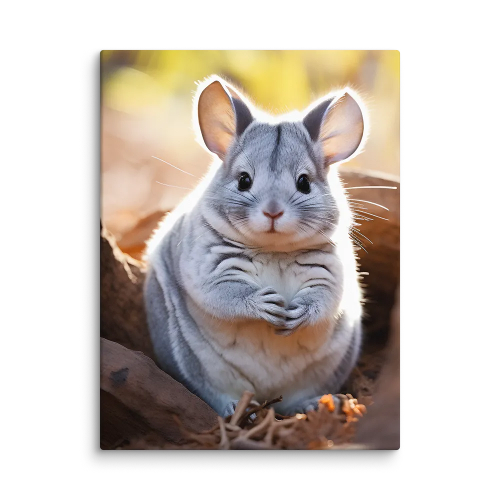 Gentle Whispers of Nature: The Chinchilla