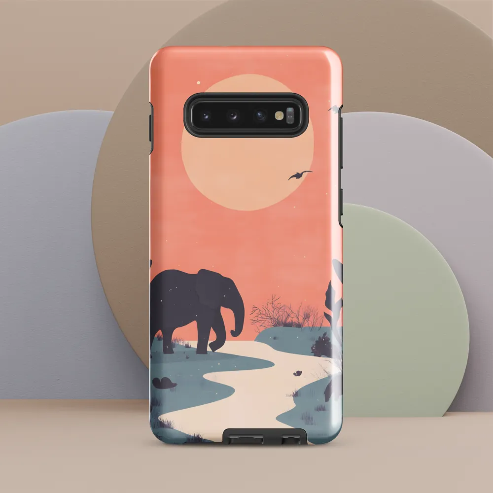 Serenity in the Savanna | Phone Case |  S10 Plus | Tough Case | Glossy