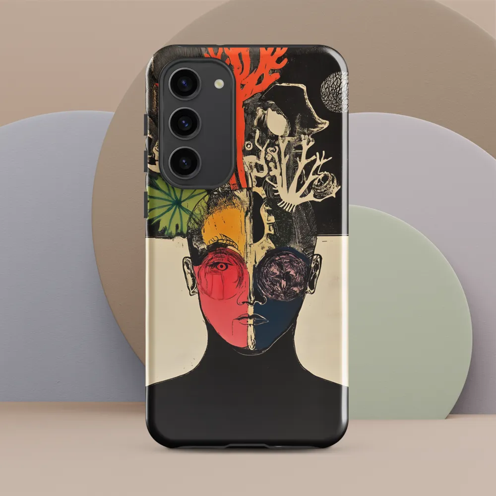 Coral Thoughts | Phone Case |  S23 Plus | Tough Case | Glossy