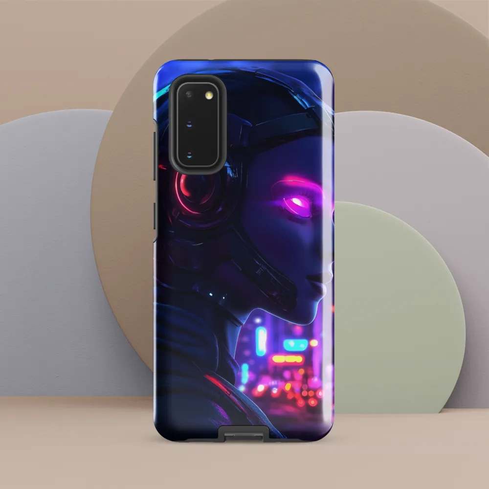 Neon Dreams: A Cyborg's Mystique