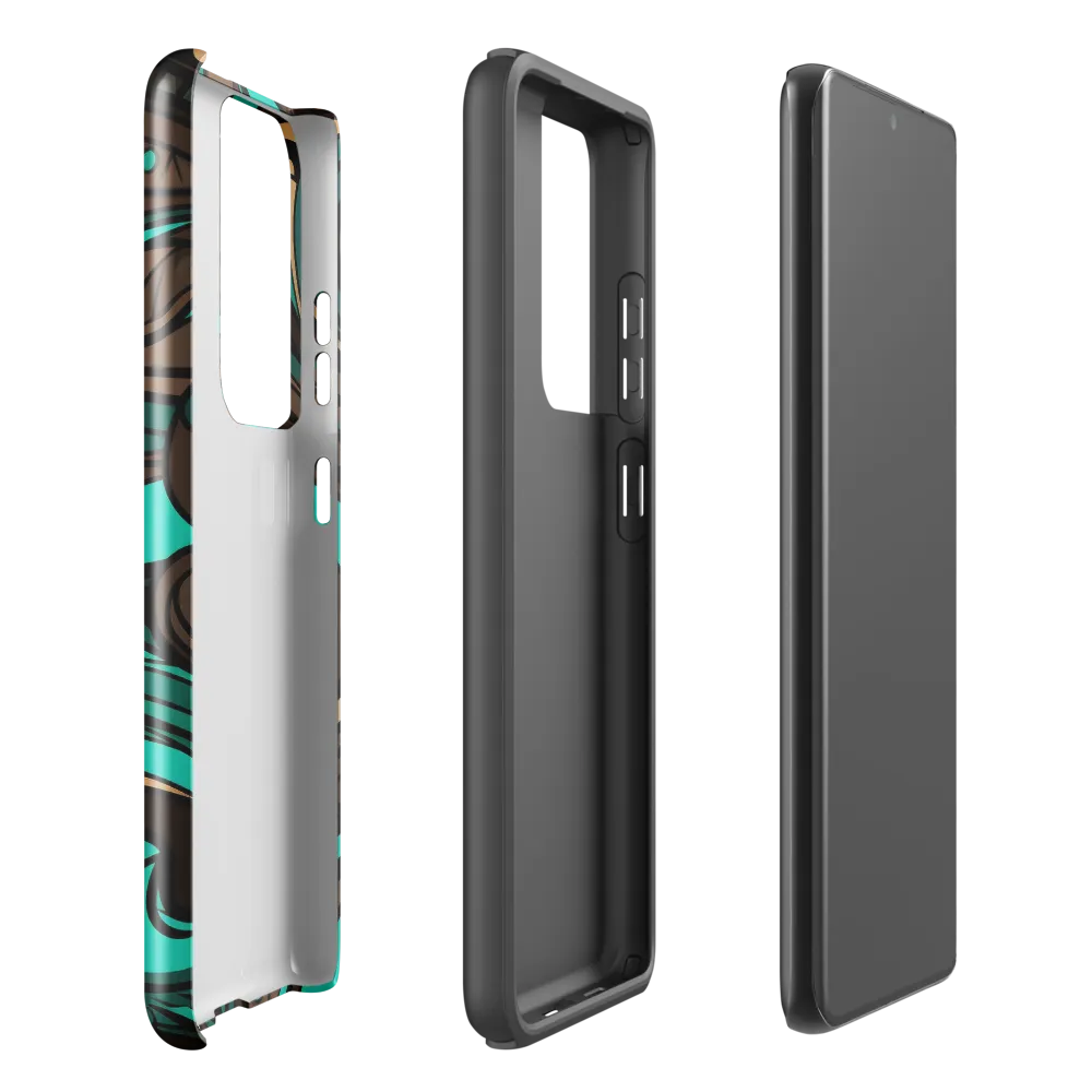 Fluctuating Currents | Phone Case |  S21 Ultra | Tough Case | Glossy