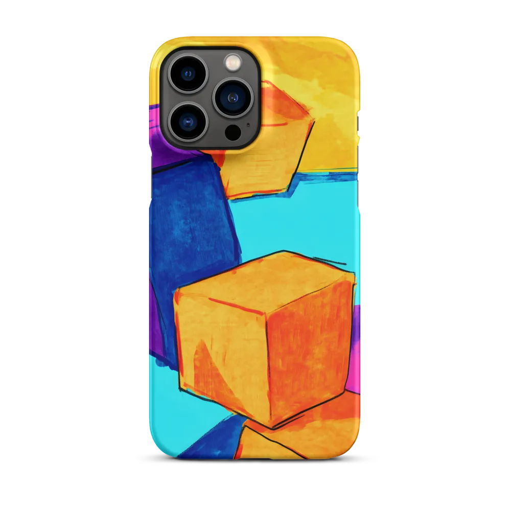 Playful Cubes in Vibrant Harmony