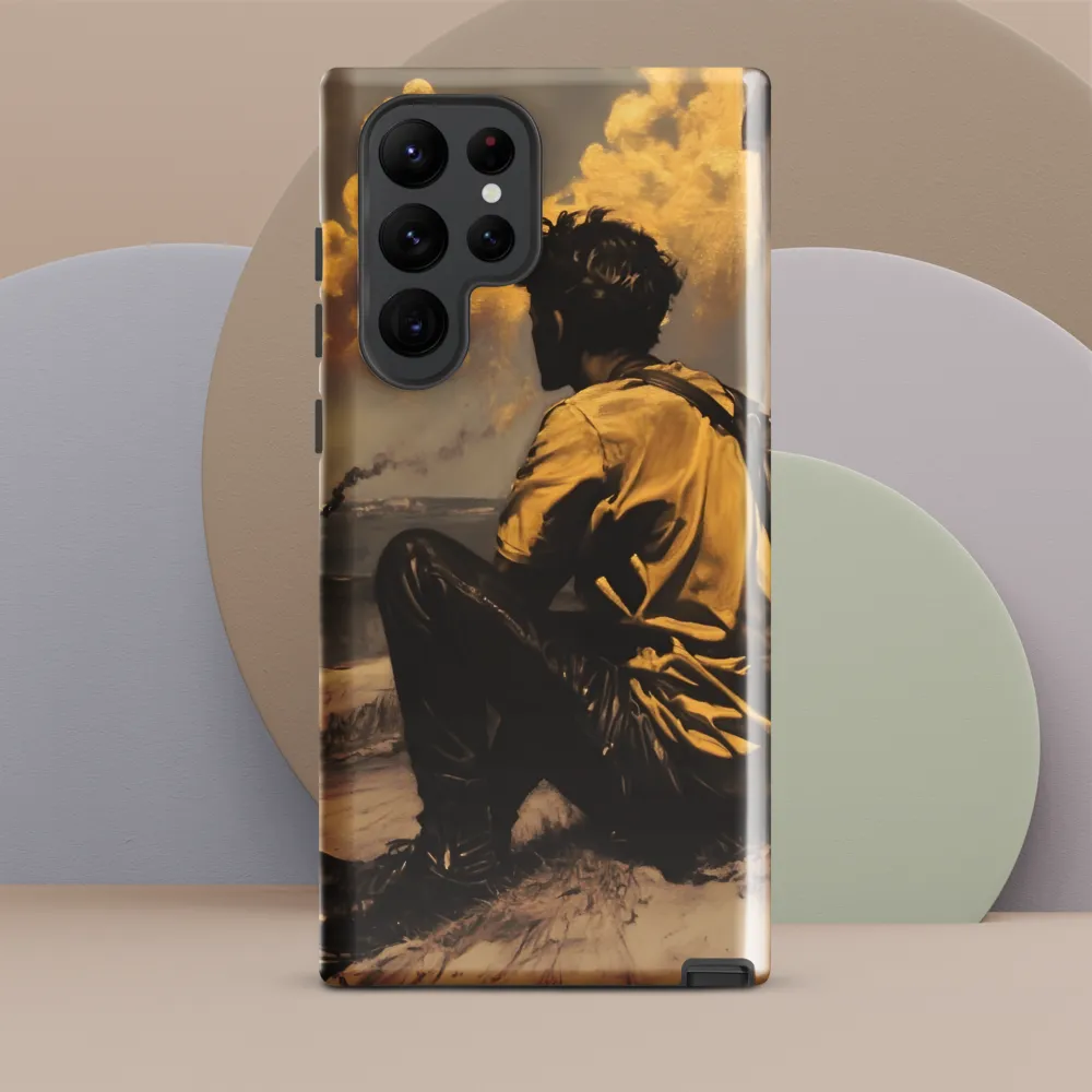 Reflections by the Shore | Phone Case |  S22 Ultra | Tough Case | Glossy