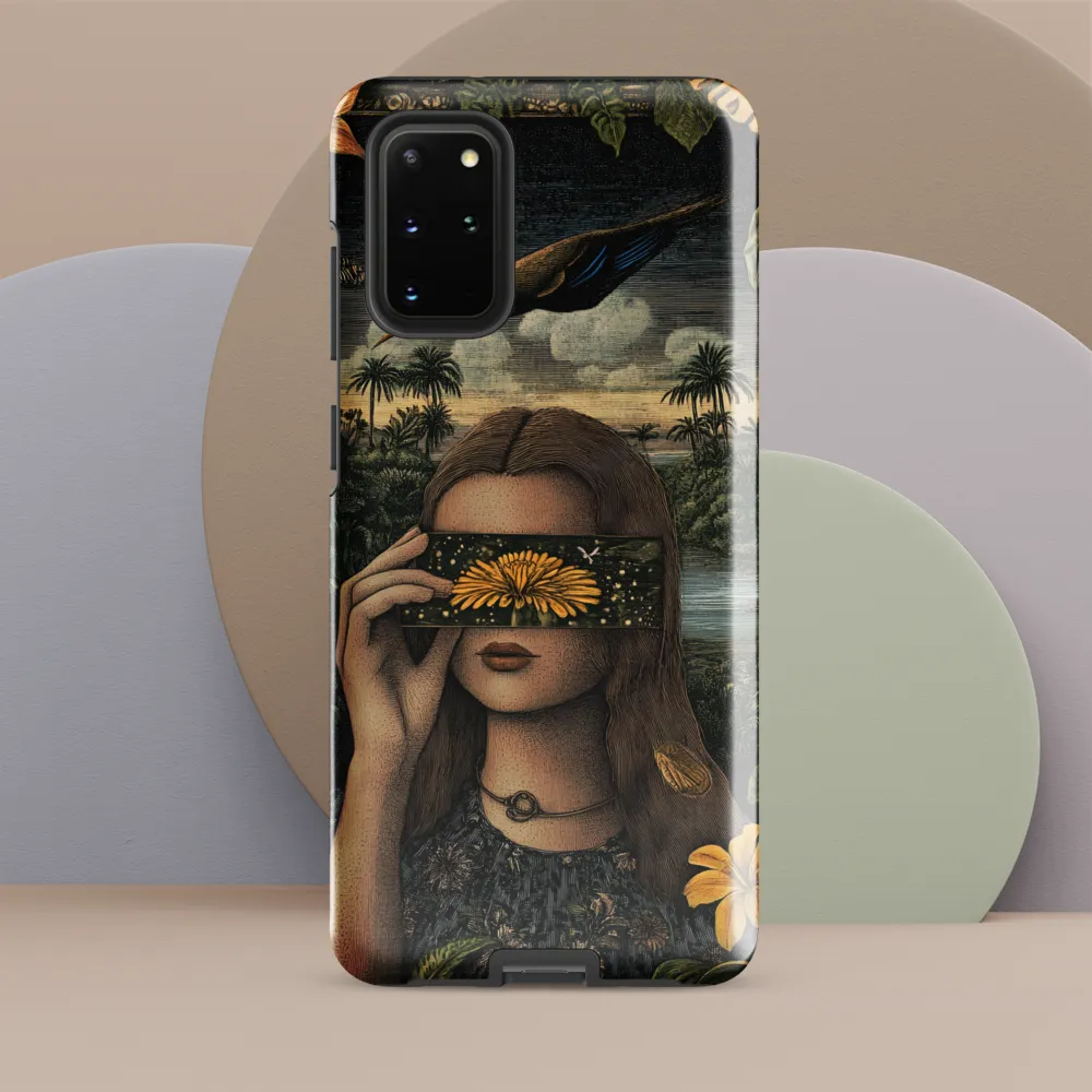 Veil of Nature: A Surreal Embrace