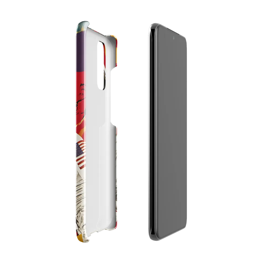 Cosmic Exploration: The Astronaut's Journey | Phone Case |  S20 | Snap Case | Glossy