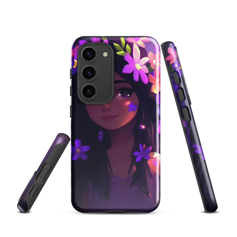 Whispers of Blossoms | Phone Case |  S23 | Tough Case | Glossy
