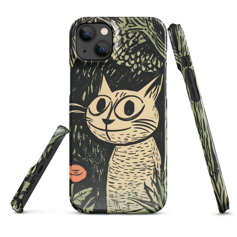 Whimsical Cat in the Forest
