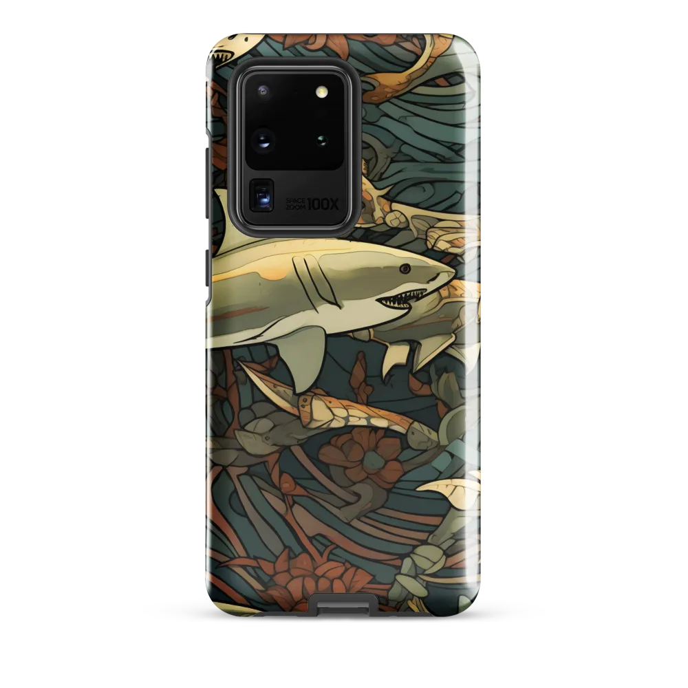 Dynamic Harmony of Sharks and Flora